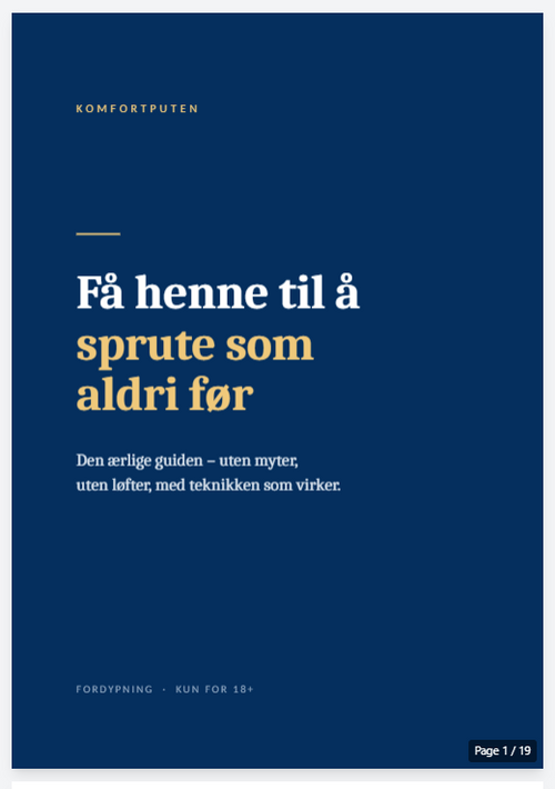 Få henne til å sprute som aldri før