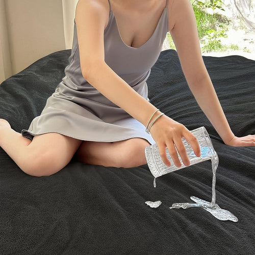 Vanntett intimitetspledd – Dobbel / Svart